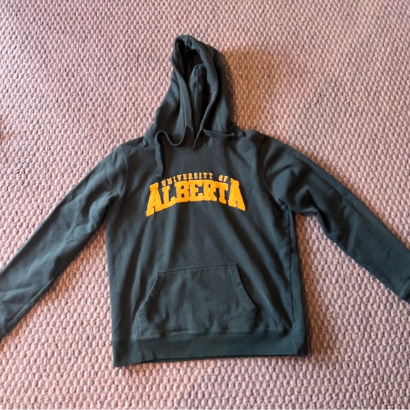 University of Alberta Green Hoodie - Picture 1 of 2